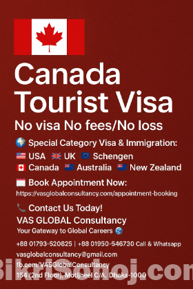 Canadian Tourist Visa & More